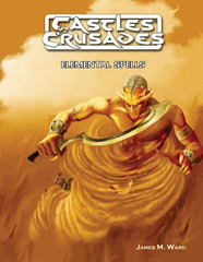 Castles and Crusades RPG: Elemental Spell Book supplement Triple Ace Games
